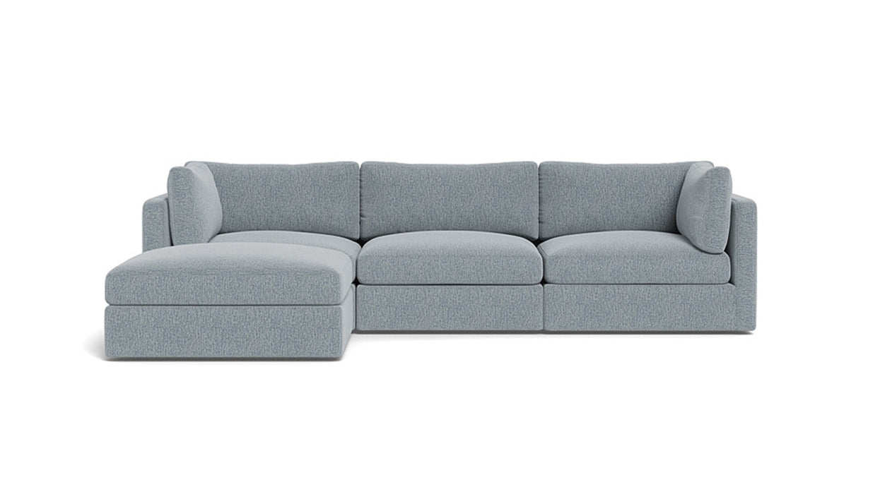 Huxberry Haven Modular 3-seater Sofa with Storage Ottoman