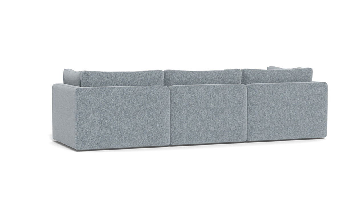 Huxberry Haven Modular 3-seater Sofa with Ottoman Storage